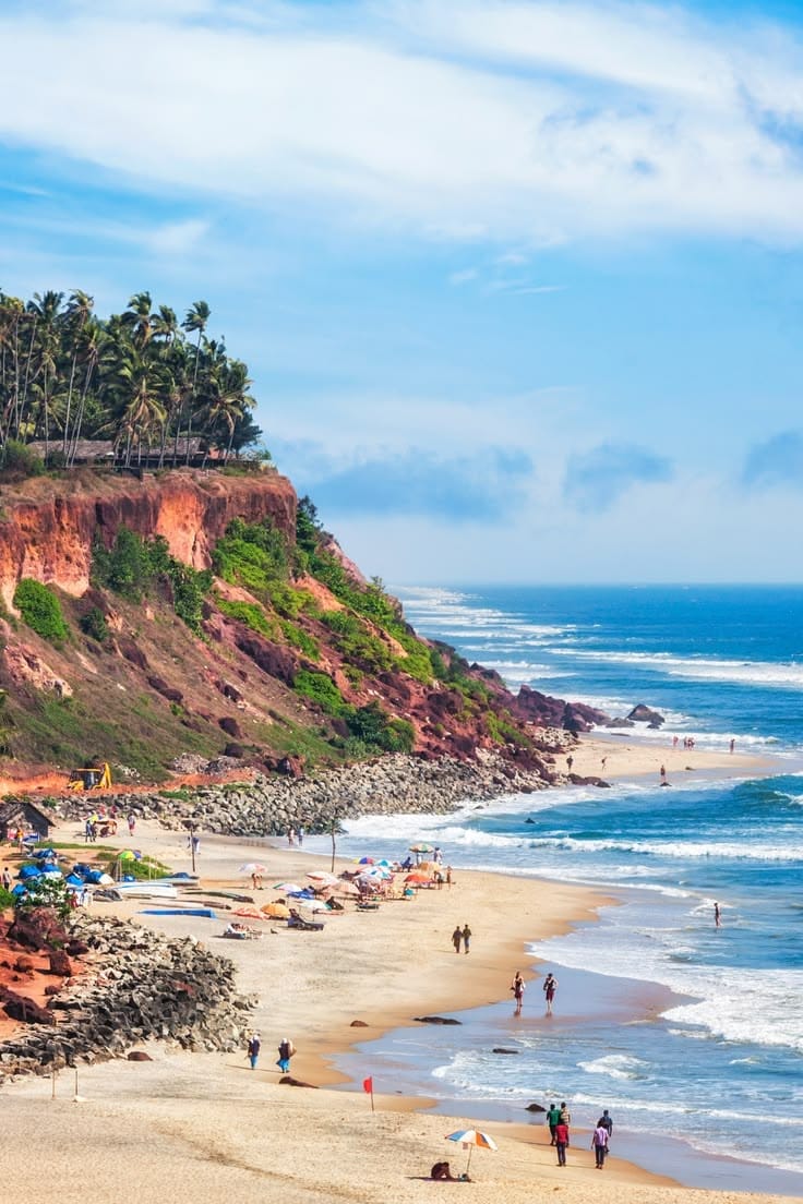 Varkala beach